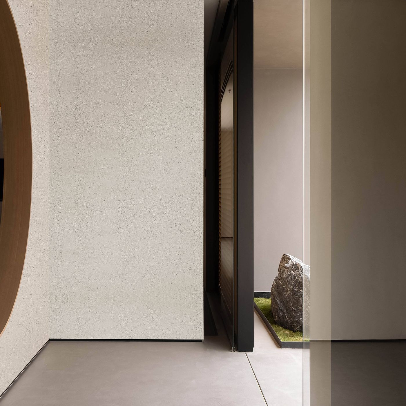 Bamboo Charcoal Wood Veneer - Mirror